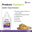 Zymox Zylafen Topical Solution w/o Hydrocortisone for Reptiles - 1.25 oz. bottle