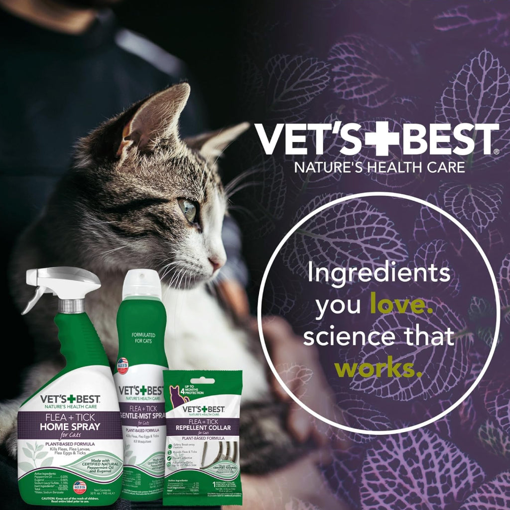 vet's best flea and tick collar is made with ingredients you'll love