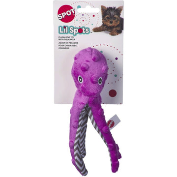 Spot Lil Spots Octopus Toy for Dogs 8" (Assorted Colors)