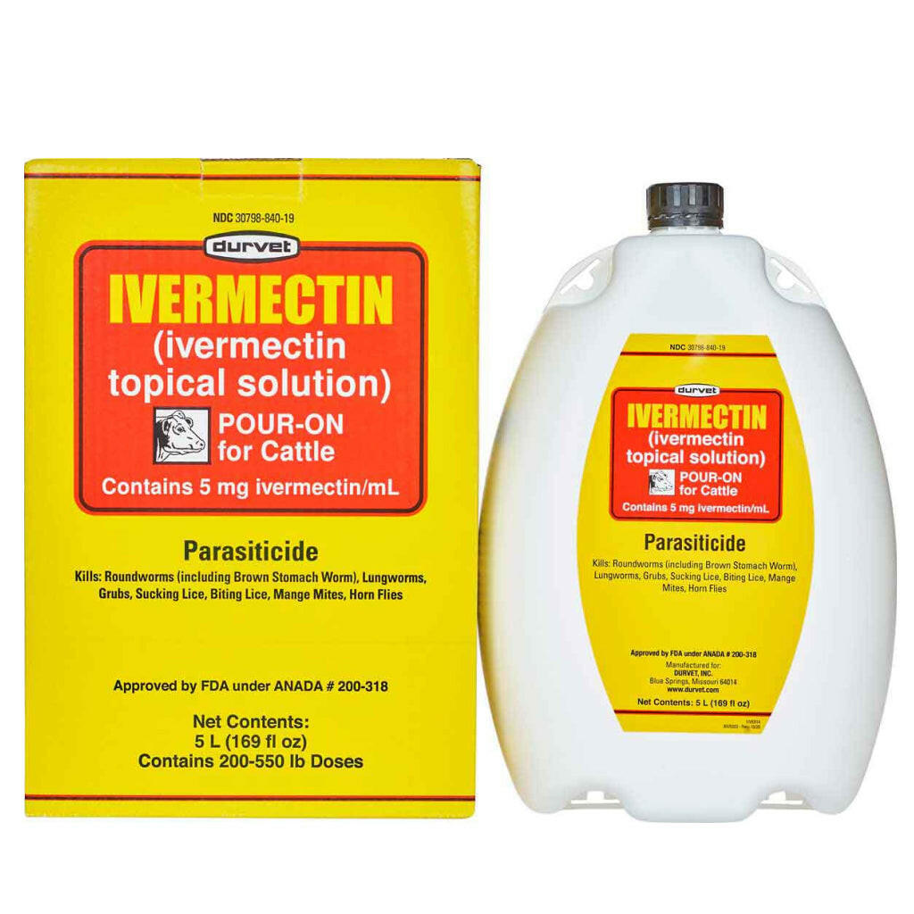 Durvet Ivermectin Pour-On for Cattle