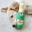 Zippy Paws Happy Hour Squeaky Crusherz Champagne Toy For Dog