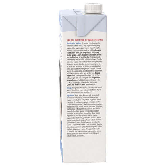 Pet-Ag PetLac Liquid Puppy Milk Replacement For Puppies (32 oz)