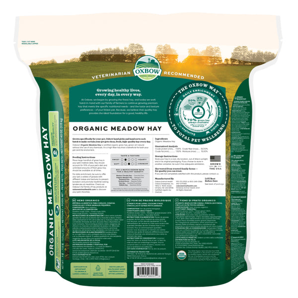 Oxbow Animal Health Organic Meadow Hay