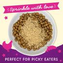 Stella & Chewy's Marie’s Magical Dinner Dust Wild Caught Salmon & Cage Free Chicken Recipe Freeze-Dried Cat Food Topper (7 oz)