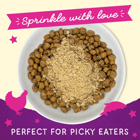 Stella & Chewy's Marie’s Magical Dinner Dust Wild Caught Salmon & Cage Free Chicken Recipe Freeze-Dried Cat Food Topper (7 oz)