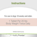 Four Paws Healthy Promise Potty Mouth - Coprophagia Stool Eating Deterrent Tablets for Dogs (90 ct)