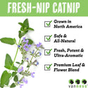 Van Ness Fresh-Nip Organic Catnip For Cats (1 oz)