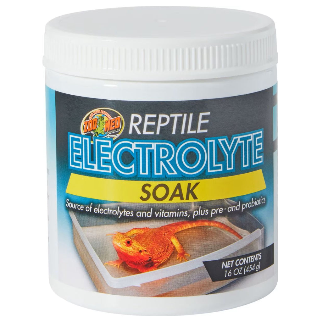 Zoo Med Reptile Electrolyte Soak Supplement for Hydration