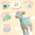 Snugarooz Ally the Alpaca Plush Dog Toy (12")