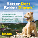 Natoo Sweet Potato & Pumpkin Crunchy Biscuits for Dogs (8 oz)