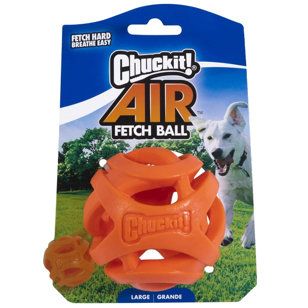 Chuckit! Breathe Air Fetch Ball Toy For Dogs - 2-Pack