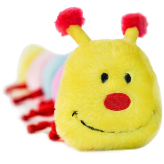 Zippy Paws Caterpillar Rainbow Squeaky Toy For Dog (Large)