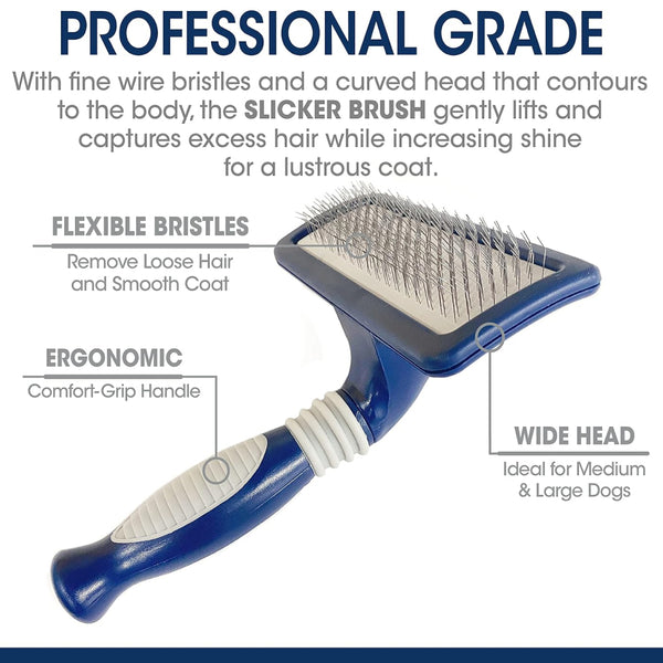 Four Paws Magic Coat Professional Series Slicker Brush for Small Dogs