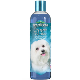 Bio Groom Super White Coat Brightening Shampoo For Dogs