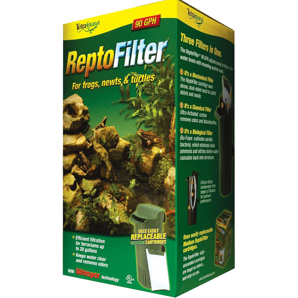 TetraFauna ReptoFilter for Frogs, Newts & Turtles (90 GPH)