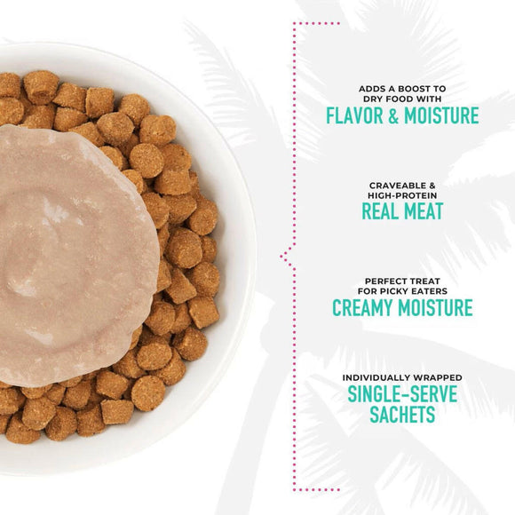 Tiki Cat Stix Tuna Mousse Grain-Free Treats For Cats (0.5 oz x 6 tubes)