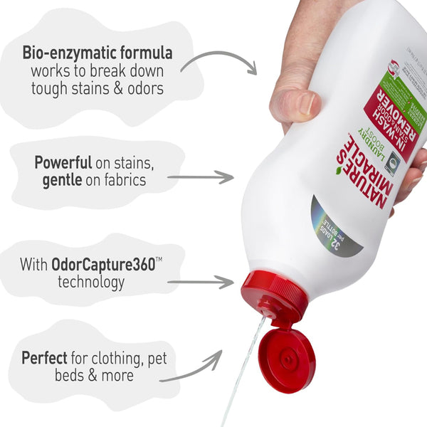 Nature's Miracle Laundry Boost In-Wash Stain & Odor Remover (32 oz)