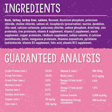 Stella & Chewy's Stella's Solutions Skin & Coat Support Duck & Salmon Freeze-Dried Meal Topper for Cats (7.5 oz)