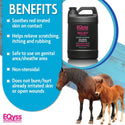 EQyss Grooming Products Micro-Tek Maximum Strength Soothing Shampoo For Horse (Gallon)