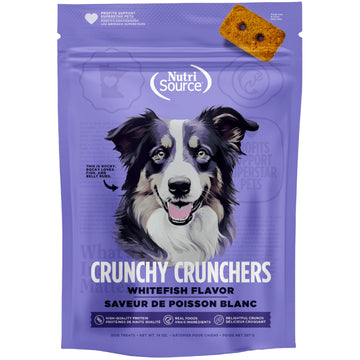 NutriSource Crunchy Crunchers Whitefish Dog Biscuits (14 oz)