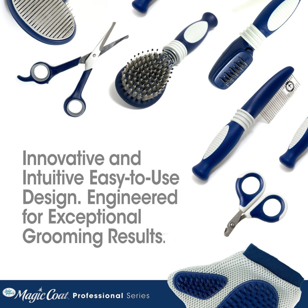 Four Paws Safety Tip Facial Scissors – Safe & Precise Pet Grooming