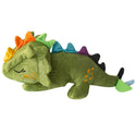 Snugarooz Drowsy Dragon Green Crinkle & Squeak Dog Toy (14")