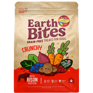 Earthborn Holistic EarthBites Bison & Pumpkin Crunchy Dog Treats