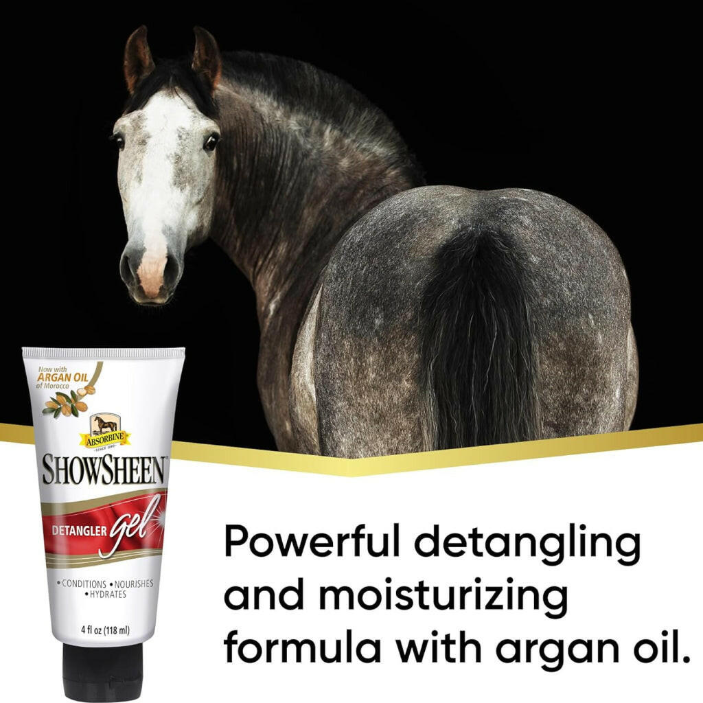 Absorbine Showsheen Detangler Gel For Horse (4 oz)