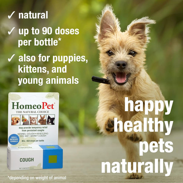 HomeoPet Cough Relief For Pets (15 ml)