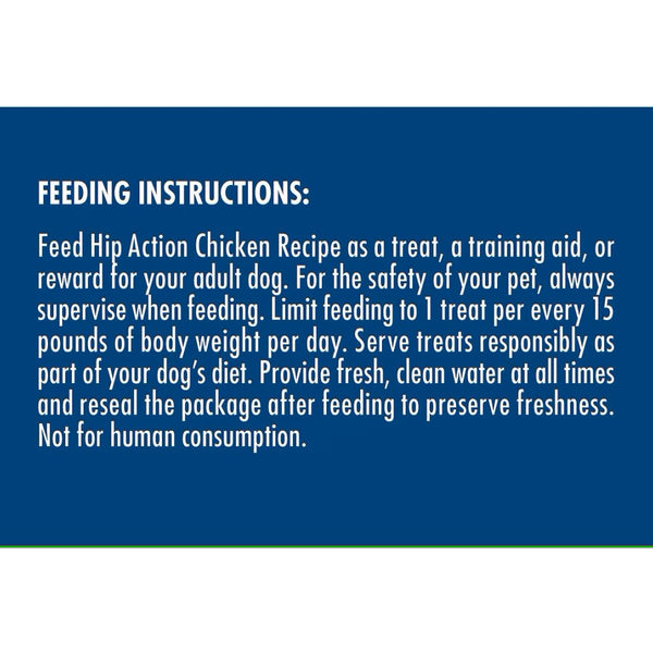 Zuke’s Hip Action Chicken Recipe Hip & Joint Support Treats for Dogs (16 oz)