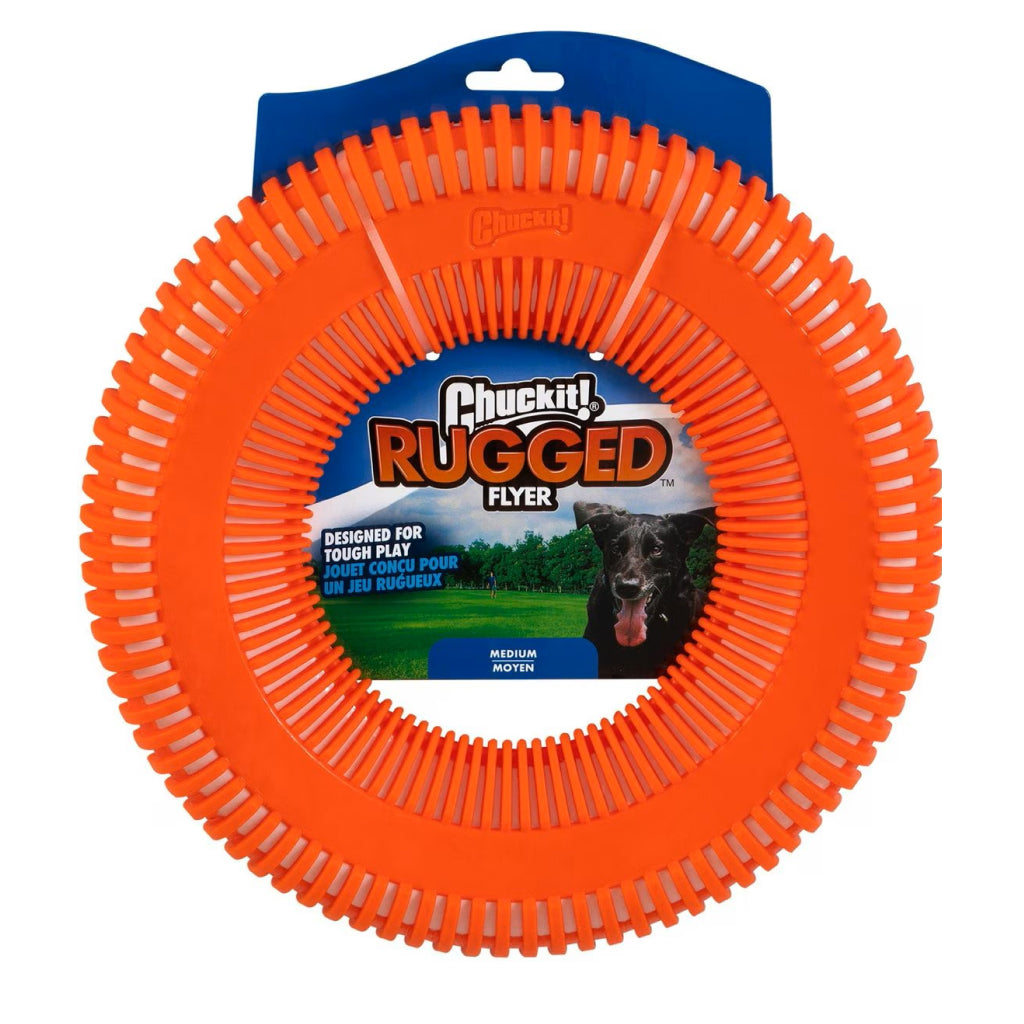 Chuckit! Rugged Flyer Toy For Dog- Large (color varies)