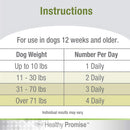 Four Paws Healthy Promise Pre & Probiotics Soft Chews For Dogs (90 ct)