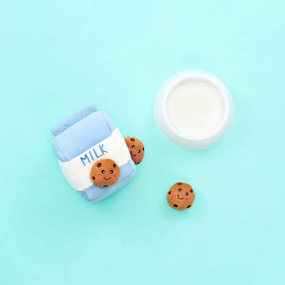 Zippy Paws Miniz Cookies Stuffed Squeaker Interactive Toy For Dog (Extra Small 3 pack)