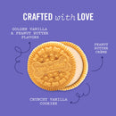 Three Dog Bakery Lick'n Crunch Vanilla & Peanut Butter Cookie Dog Treats (13-oz)