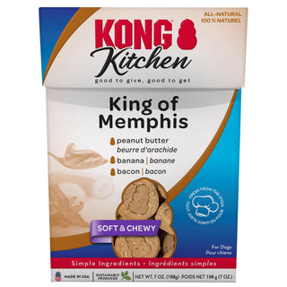 Kong Kitchen King of Memphis Soft & Chewy Treats For Dogs (7 oz)