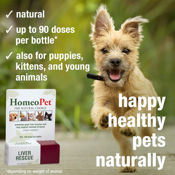 HomeoPet Liver Rescue For Pets (15 ml)