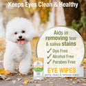 Four Paws Healthy Promise Eye Wipes For Cat & Dog  (35 ct)