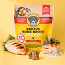Brutus Broth Bone Broth Biscuits Chicken Recipe Dog Treats (8 oz)