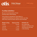 OTIS Wild Things Elk Jerky Treats for Dogs (4 oz)