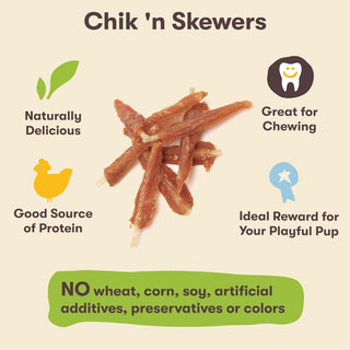 Pet 'n Shape Chik 'n Skewers Treats For Dogs