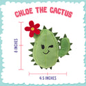 Snugarooz Chloe the Cactus Plush Dog Toy