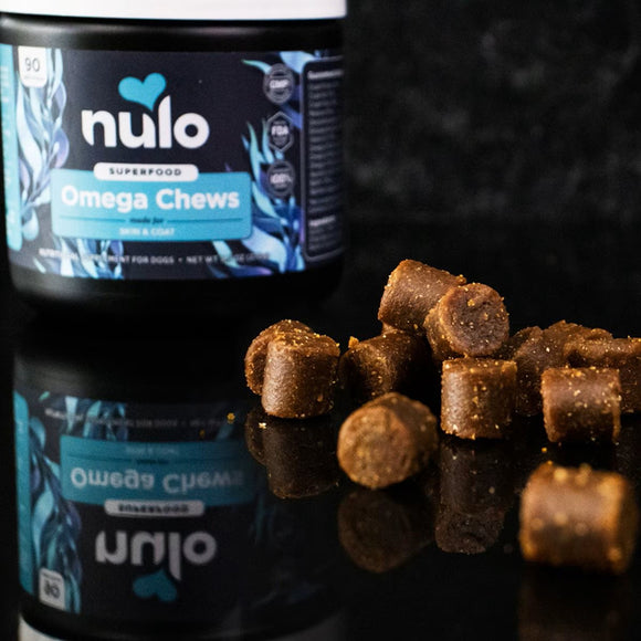 Nulo Superfood Omega Soft Chew Supplements for Dogs (90 chews)