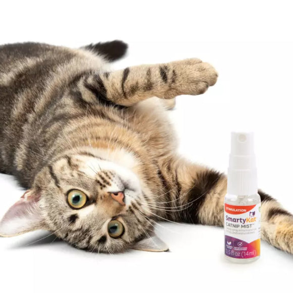 SmartyKat Catnip Mist Catnip-Infused Attractant Spray For Cats (7 oz)