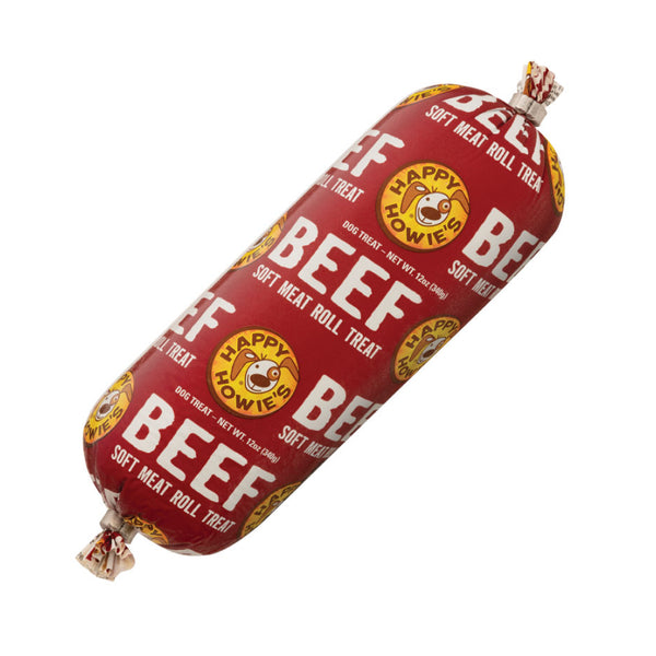 Happy Howies Beef Soft Meat Roll Treats For Dogs