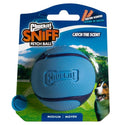 Chuckit! Sniff Fetch Rubber Ball Toy For Dogs- Bacon Scented- Medium (1 pack)