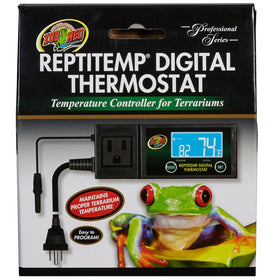 Zoo Med ReptiTemp Digital Thermostat For Reptile Terrarium