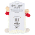 Multipet Lamb Chop Squeaker Mat Plush Dog Toy 9"