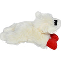 Multipet Lamb Chop Knobby Noggins Plush Squeaky Dog Toy Assorted 5"