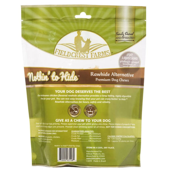 Fieldcrest Farms Nothin' to Hide Chicken Flavor Flip Chips Chew Treats For Dogs (8 ct)