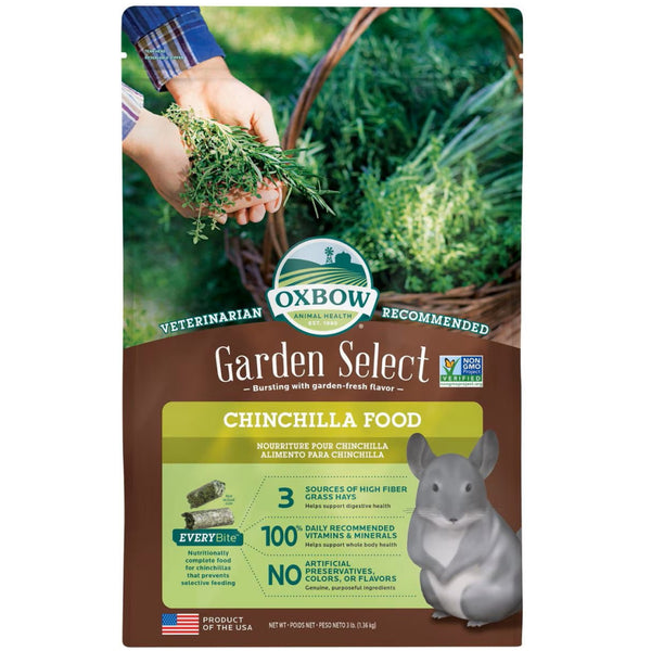 Oxbow Animal Health Garden Select Chinchilla Food